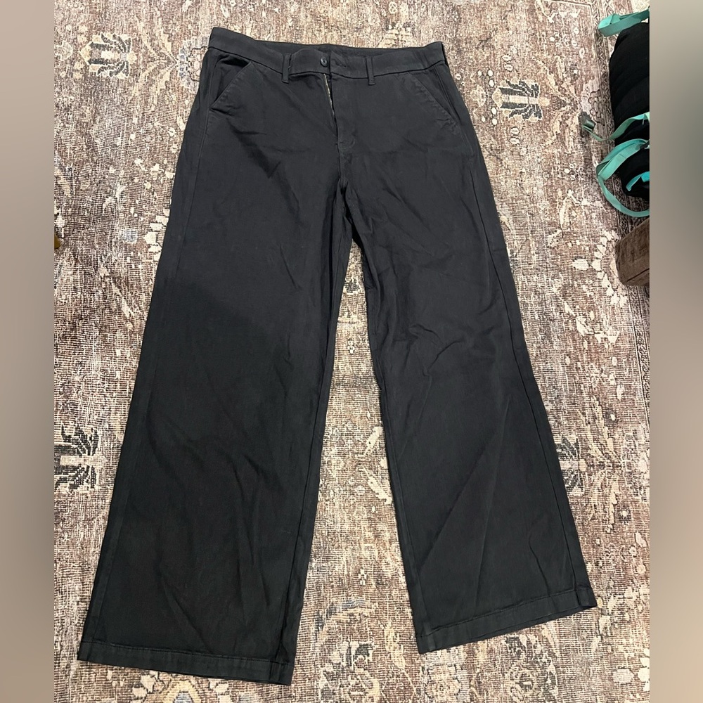 American Eagle Outfitters Women's Black Trousers